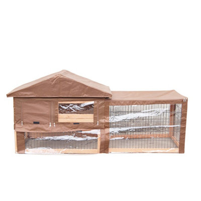 Animal Cage Bluebell Fern And Birch Thermal Hutch Cover Hutch