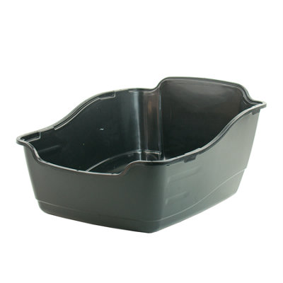 Xl Litter Box With Lid Heavy Urination Enclosed Stainless Steel
