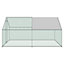 KCT Large Galvanised Walk in Pet Run Chicken Coop Enclosed Dog Kennel Rabbit Cage Puppy Pen