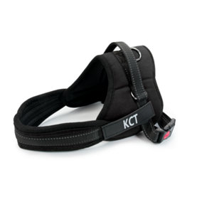 KCT Large Padded Dog Harness - Black