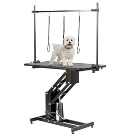 Kct Large Professional Hydraulic Dog Grooming Parlour Table With Arm & Leash