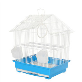 KCT Lima Small Exotic Portable Bird Cage - Blue