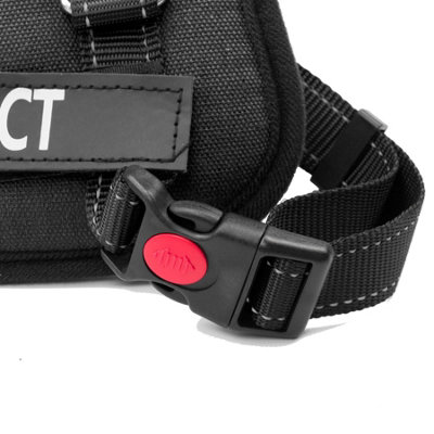 KCT Medium Padded Dog Harness - Black