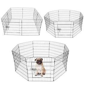 KCT Medium Wire Pet Puppy/Dog PlayPen - 8 Panels