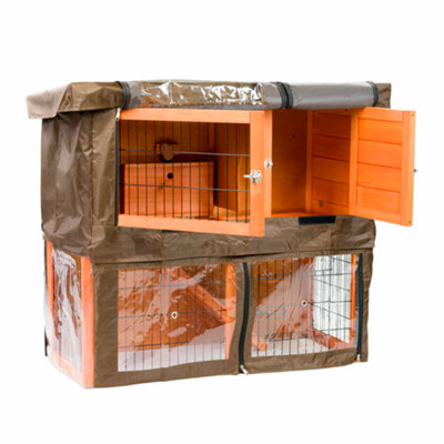 Triple Rabbit Hutch For Sale | UK