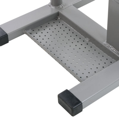 Adjustable Motocross Trails Dirt Bike Lift Stand Bikes Wide Deck Motorcycle Lift Jack Hoist Stand Bikes