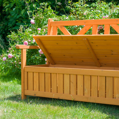 KCT Outdoor Garden Tool Storage Bench
