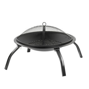 KCT Outdoor Round Fire Pit + Lid