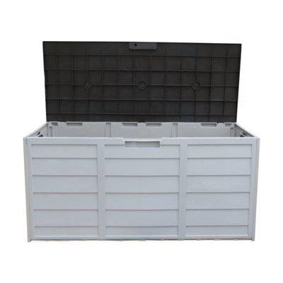 KCT Plastic Garden Storage Box - Brown