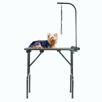 KCT Portable Folding Dog Grooming Table for Small/Medium/Large Dogs