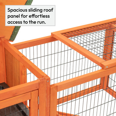 KCT Rabbit Hutch Cage Verona 5Ft Pet With Run + Cover