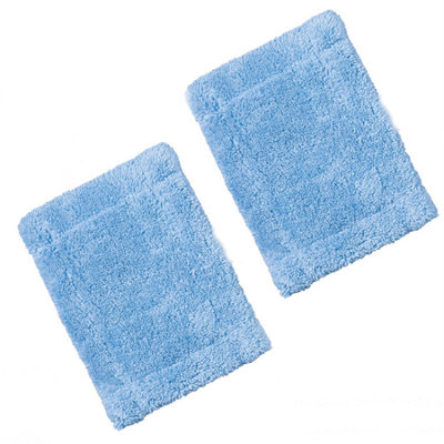 KCT Twin Pack Replacement Microfibre Soft Cloth Removable Pad for  Telescopic Handheld Cleaner