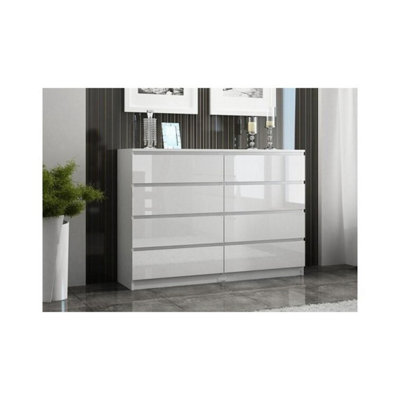 B&q white gloss chest 2024 of drawers