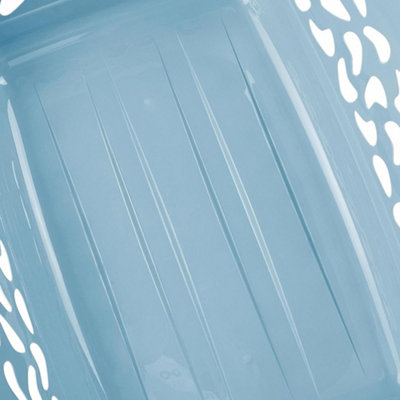 Keeeper Air Permeable Design Laundry Basket 32 litre - Blue - 3