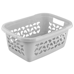 Keeeper Air Permeable Design Laundry Basket 32 litre - Grey