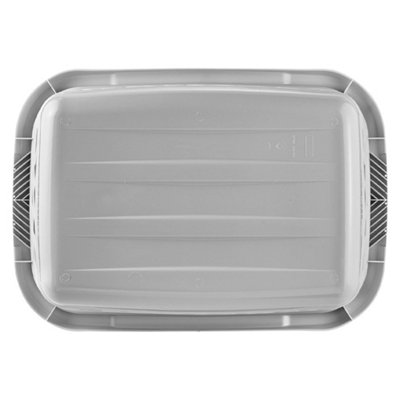 Keeeper Air Permeable Design Laundry Basket 32 litre - Grey