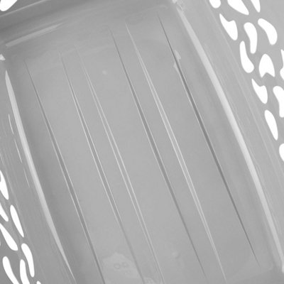 Keeeper Air Permeable Design Laundry Basket 32 litre - Grey - 3