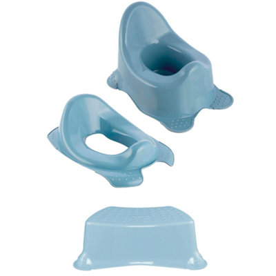 Keeeper Baby Potty & Toilet Seat & Step Stool - Blue