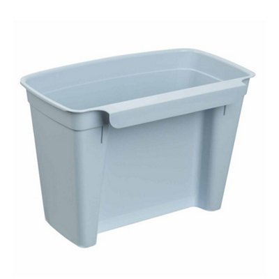 Keeeper Blue Baby Bath Tub 84cm with Plug & Hanging Organizer Box 4L - 4
