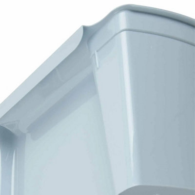 Keeeper Blue Baby Bath Tub 84cm with Plug & Hanging Organizer Box 4L - 5