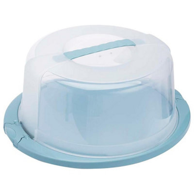 Keeeper Blue Round Cake Container 38cm with Lid