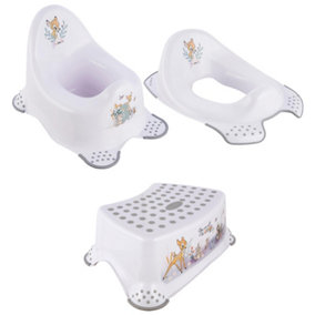 Keeeper Disney Bambi Baby Potty & Toilet Seat & Step Stool Set