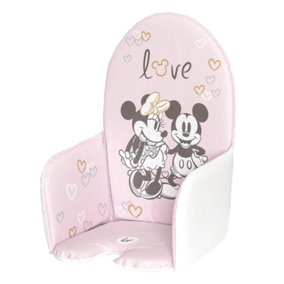 Keeeper Mickey Mouse Pink Feeding Chair Pad