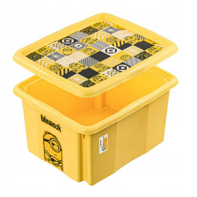 Keeeper Minions Turning Stacking Box 24 Litre - Yellow