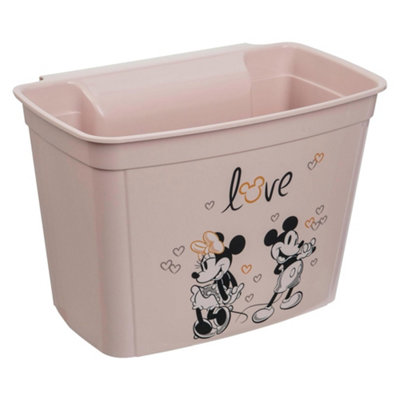Keeeper Minnie & Mickey Mouse Baby Bath Tub 84cm with Plug & Hanging Organizer Box 4L - 5