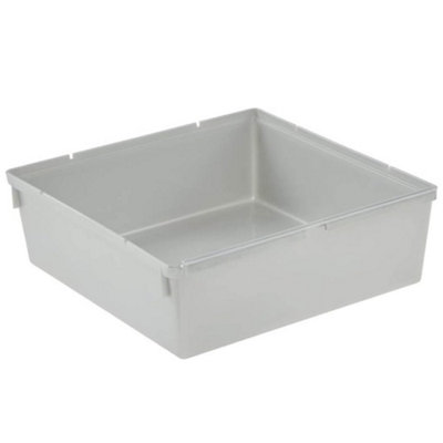 Keeeper Square Organizing System 15 x 15cm Silver - Set Of 4