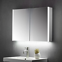 Keenware KBM-103 Rigel 700x600 LED Bathroom Mirror Cabinet