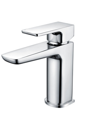 Keenware KBT-547 Mayfair Contemporary Basin Mixer Tap: Chrome