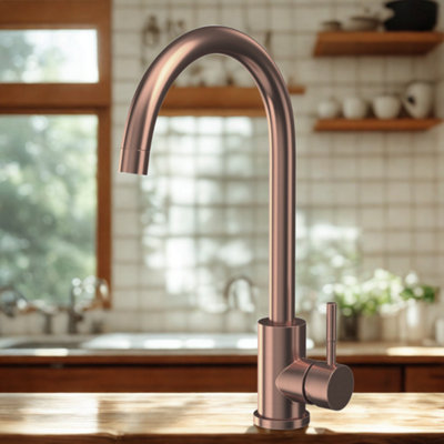 Keenware KKT-445 Kilburn Contemporary Monobloc Kitchen Mixer Tap
