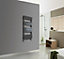 Keenware KTW-008 Hoxton Anthracite Grey Designer Flat Panel Towel Warmer Radiator: 1000x450mm