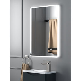 Keenware Polaris LED Bathroom Mirror With Bluetooth Speakers 700x500mm