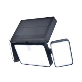KELIS 3 - CGC 3 Light PIR Motion Sensor Solar LED Security Outdoor Wall Light Floodlight