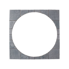 Kelkay Abbey Circle Garden Squaring Off Kit - 2.4mtr Coverage -  Graphite - Pack of 20