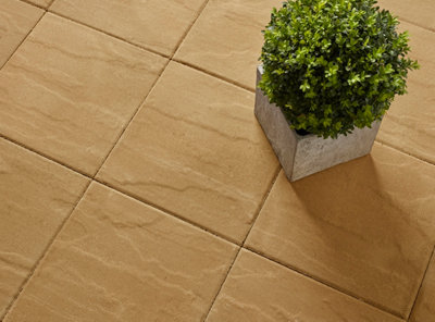 Kelkay Ashford Paving Riven 450 x 450mm Buff