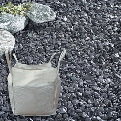 Kelkay Blue Slate 20mm Premium Aggregates Slate Bulk Bag 750kg - 4