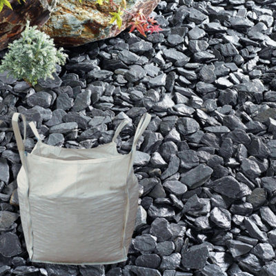 Kelkay Blue Slate 40mm Premium Aggregates Slate Bulk Bag - 4