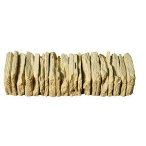 Kelkay Gold Daleside Walling Garden Edging Stone  - 440mm  - York Gold - Pack Of 48