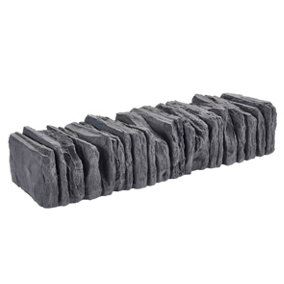 Kelkay Grey Daleside Walling Garden Edging Stone - 440mm - Valley Slate - Pack of 48