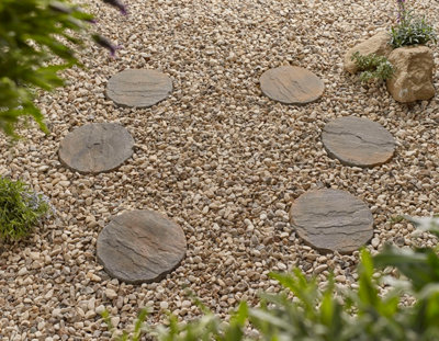 Kelkay Keldale Antique Garden Stepping Stone - 300mm x 300mm -  Pack of 56