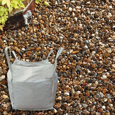 Kelkay Oyster Pearl Pebbles Premium Aggregates Pebbles Bulk Bag 750kg - 4
