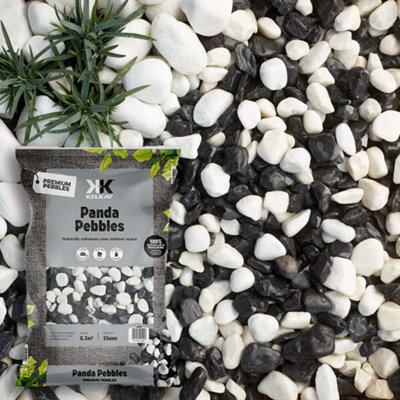 Kelkay Panda Pebbles Premium Aggregates Pebbles 20Kg Large Pack