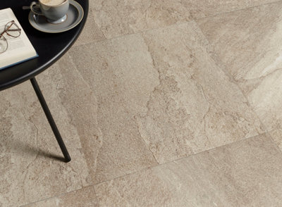 Kelkay Porcelain Paving 600 x 600mm Oyster Twin Pack