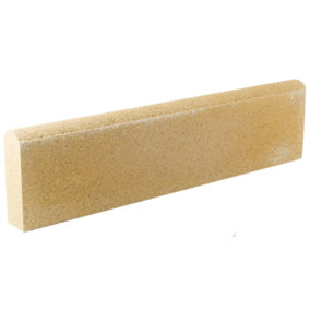 Kelkay Round Top Garden Edging - 600mm - Buff - Pack of 48