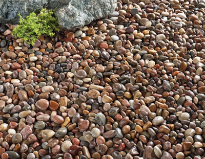 Kelkay Scottish Tweed Pebbles 20-30mm Premium Aggregate Bulk Bag 750kg - 3
