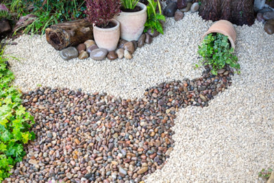 Kelkay Scottish Tweed Pebbles 20-30mm Premium Aggregate Bulk Bag 750kg - 6