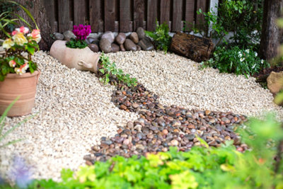 Kelkay Scottish Tweed Pebbles 20-30mm Premium Aggregate Bulk Bag - 7